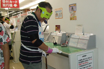 実技研修の様子
