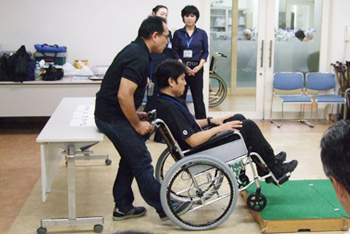 実技研修の様子