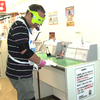 実技研修の様子