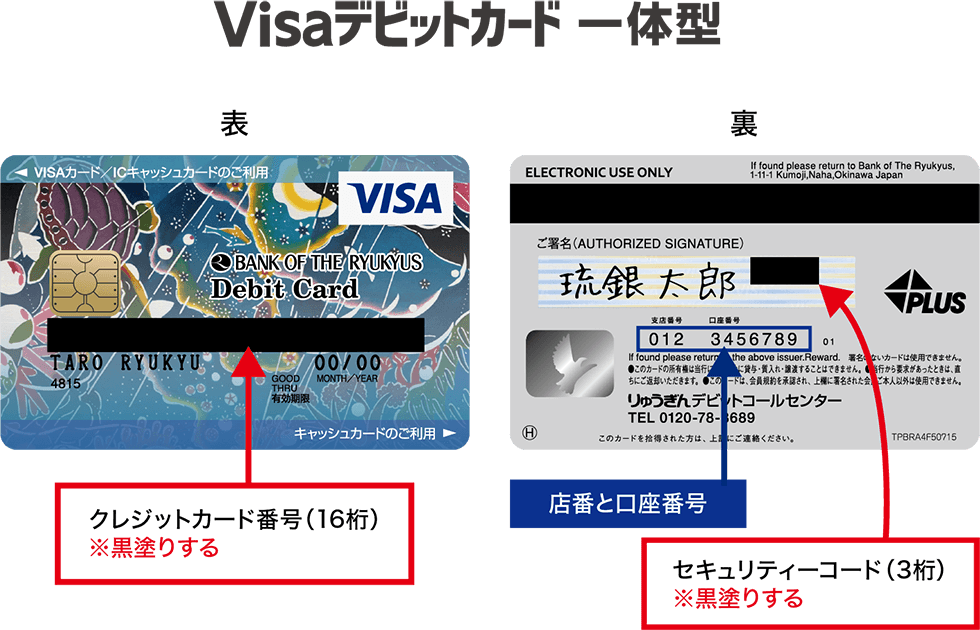 Visaデビットカード